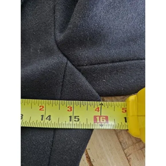 Juicy Couture Womens Black Italian Fabric Blazer Jacket Wool Blend Size 2 EUC - Picture 8 of 9